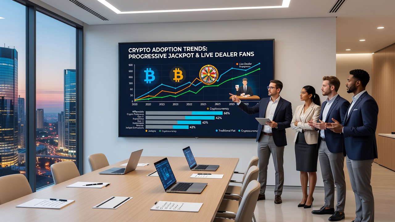 Live dealer tafels met cryptocurrency betalingen in actie